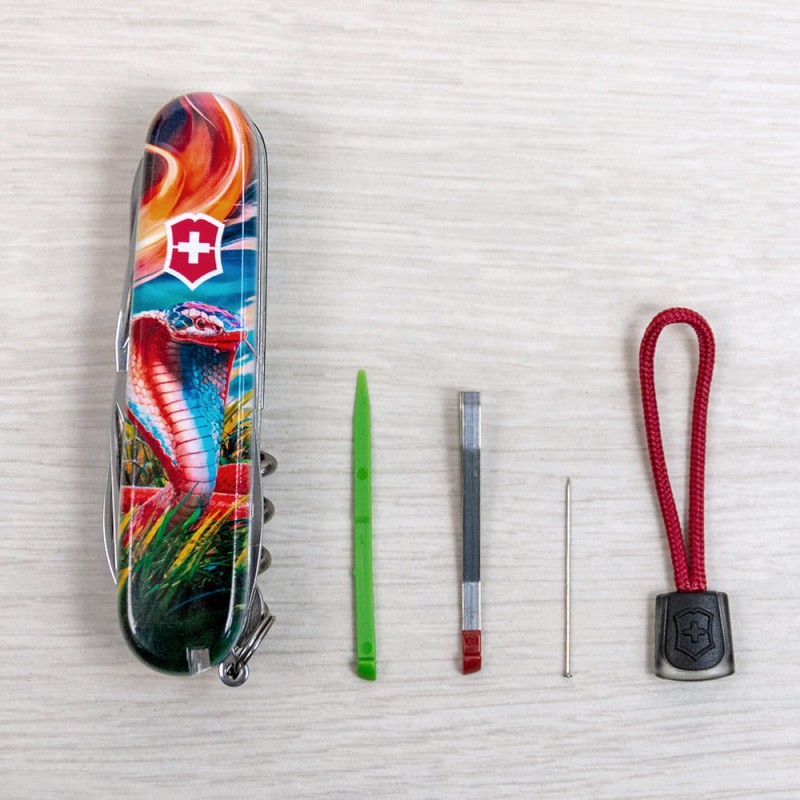 Швейцарский складной нож 91мм Victorinox HUNTSMAN ZODIAC 1.3713.3.Z4290pk