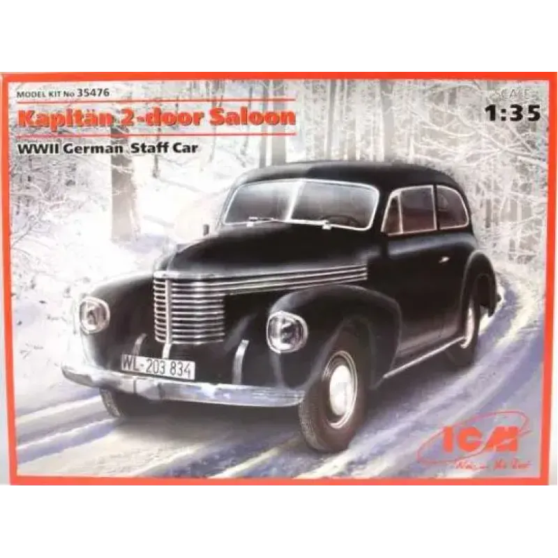 ICM35476 Kapitan 2-door saloon, WWII German staff car