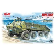 Збірна модель 1:72 Бронетранспортер БТР-60П ICM 72901