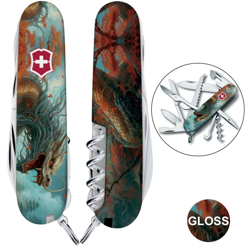 Швейцарский складной нож Victorinox HUNTSMAN ZODIAC 1.3713.7.Z3230p
