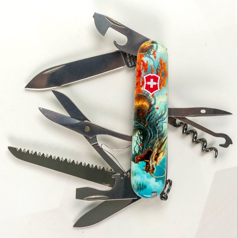 Швейцарский складной нож Victorinox HUNTSMAN ZODIAC 1.3713.7.Z3230p