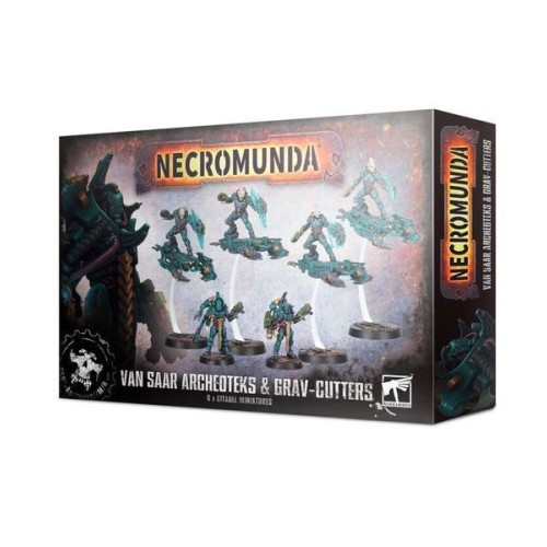 Necromunda Набор миниатюр NECROMUNDA: VAN SAAR ARCHEOTEKS AND GRAV-CUTTERS