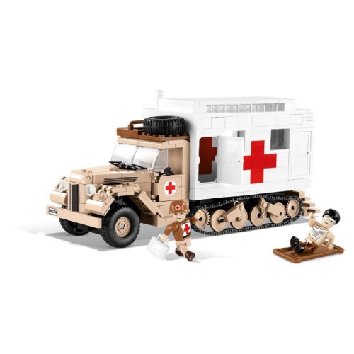 Конструктори Конструктор COBI Напівгусенична санітарна машина Мул, 535 деталей