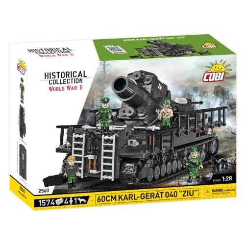 Конструктори Конструктор COBI Самохідна мортира Карл 1:28, 1574 деталей
