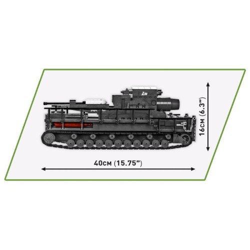 Конструктори Конструктор COBI Самохідна мортира Карл 1:28, 1574 деталей