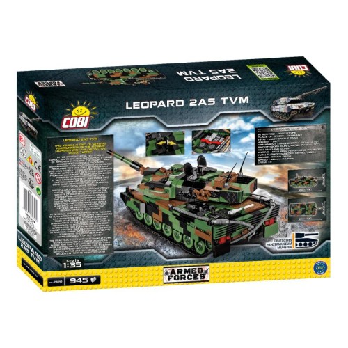 Конструктори Конструктор COBI Танк Леопард 2, 945 деталей