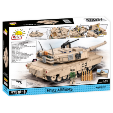 Конструктор COBI Танк M1A2 Абрамс, 975 деталей
