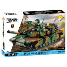 Конструктор COBI Танк M1A2 SEP v3 Абрамс, 1017 деталей
