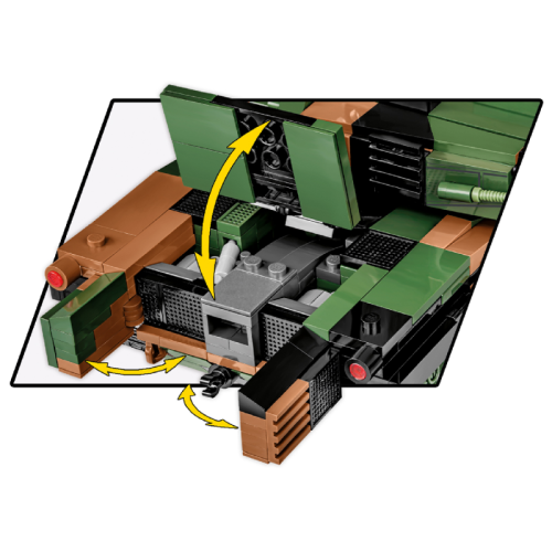Конструктори Конструктор COBI Танк M1A2 SEP v3 Абрамс, 1017 деталей