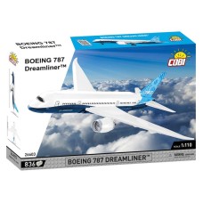 Конструктор COBI Боінг 787 Дрімлайнер масштаб 1:110, 836 деталі
