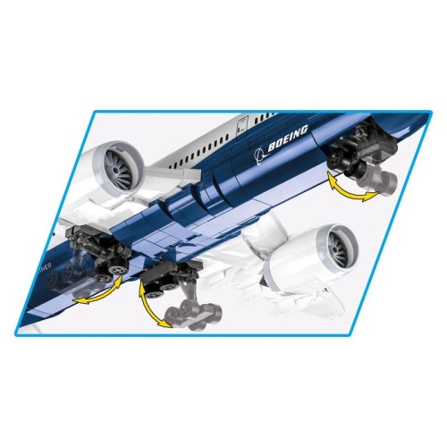 Конструктори Конструктор COBI Боінг 787 Дрімлайнер масштаб 1:110, 836 деталі