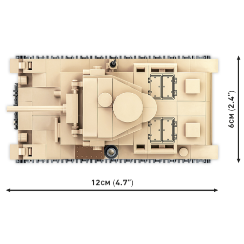 Конструктори Конструктор COBI Друга Світова Війна Танк Panzer III, 292 деталей