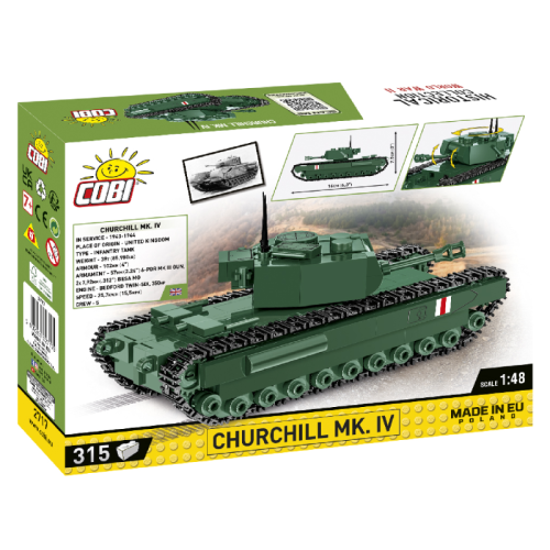 Конструктори Конструктор COBI Друга Світова Війна Танк Mk IV Черчилль (A22), 315 деталей