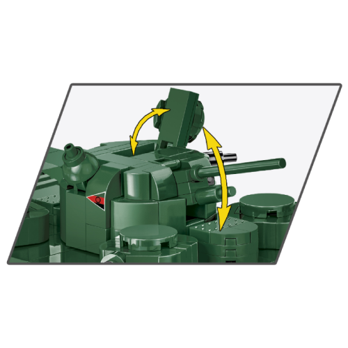 Конструктори Конструктор COBI Перша Світова Війна Танк Віккерс A1E1 Незалежний, 886 деталей