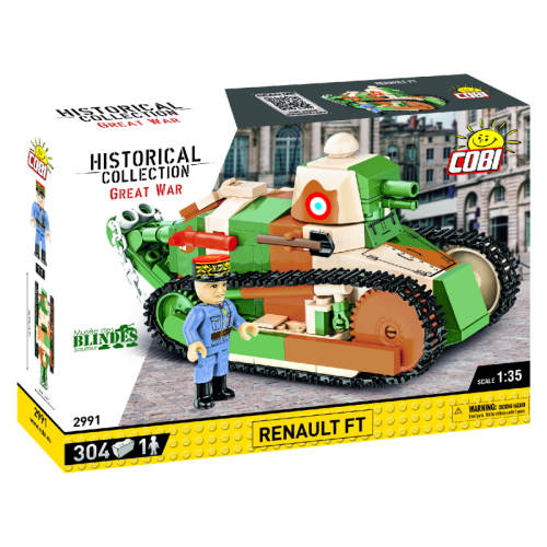 Конструктори Конструктор COBI Перша Світова Війна Танк Рено FT-17, 304 деталей