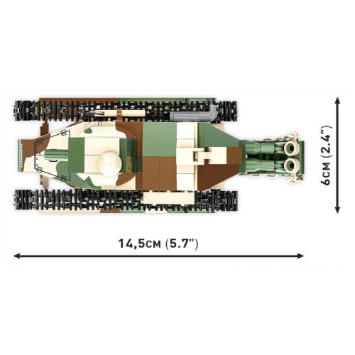 Конструктори Конструктор COBI Перша Світова Війна Танк Рено FT-17 Перемога, 304 деталей