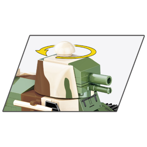 Конструктори Конструктор COBI Перша Світова Війна Танк Рено FT-17 Перемога, 304 деталей