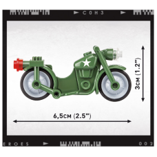 Конструктор COBI Company of Heroes 3 USA Центр Авіапідтримки, 652 деталі