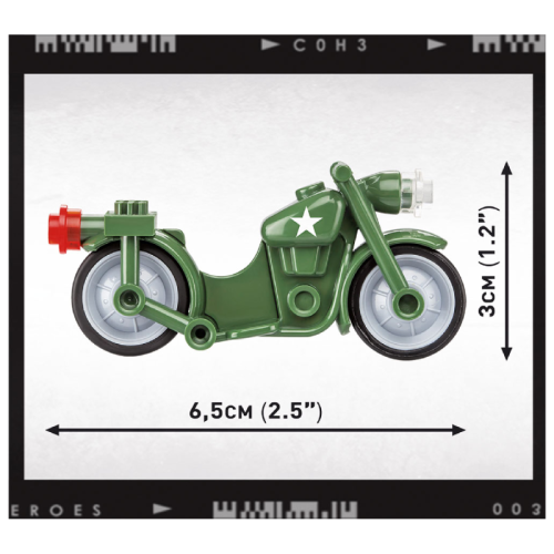 Конструктори Конструктор COBI Company of Heroes 3 USA Центр Авіапідтримки, 652 деталі