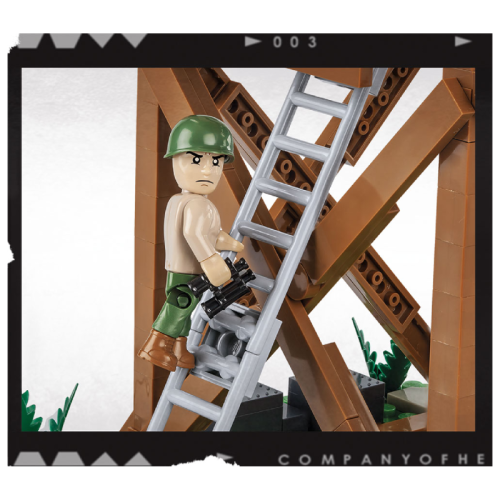 Конструктори Конструктор COBI Company of Heroes 3 USA Центр Авіапідтримки, 652 деталі