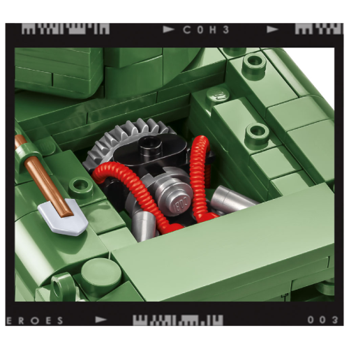 Конструктори Конструктор COBI Company of Heroes 3 Танк M4 Шерман, 615 деталей