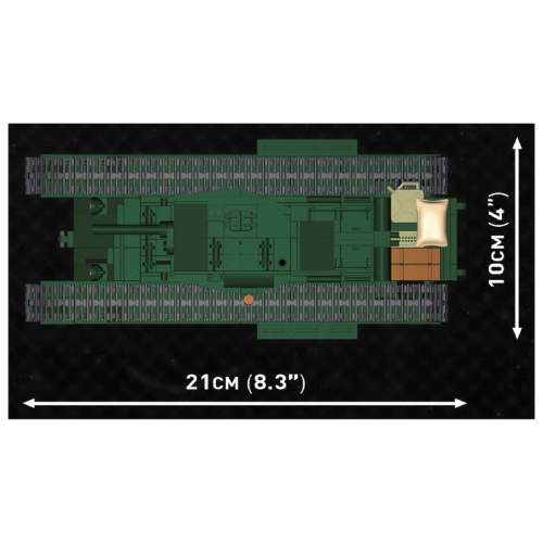 Конструктори Конструктор COBI Company of Heroes 3 Танк Mk III Черчилль, 654 деталей