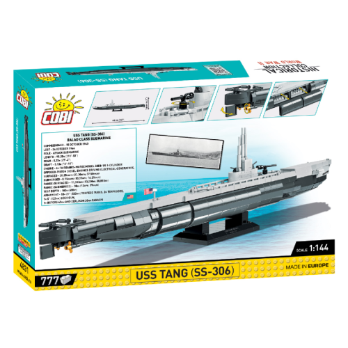 Конструктори Конструктор COBI Підводний човен Танг SS-306, 777 деталей