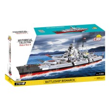 Конструктор COBI Лінкор Бісмарк масштаб 1:300, 2789 деталей