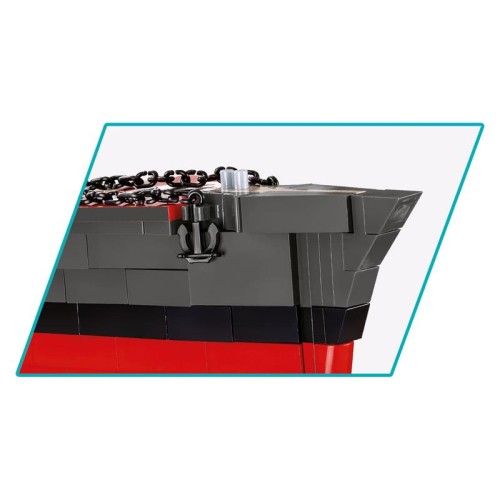 Конструктори Конструктор COBI Лінкор Бісмарк масштаб 1:300, 2789 деталей