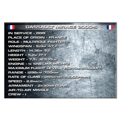 Конструктори Конструктор COBI Літак Mirage 2000-5, 400 деталей