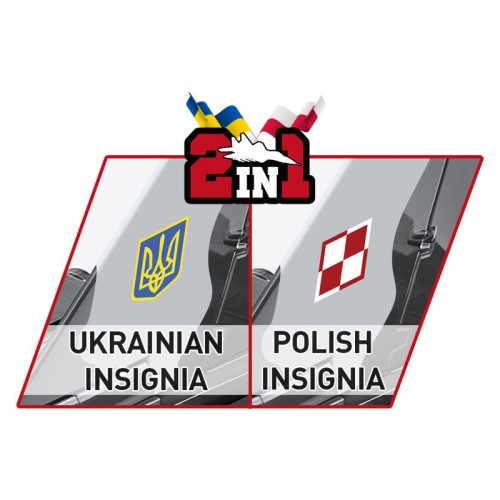 Конструктори Конструктор COBI Літак МіГ-29 (UA/PL) Fulcrum, 550 деталей