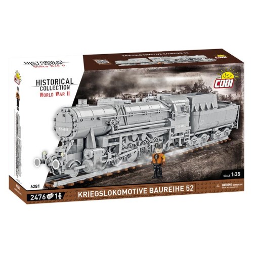 Конструктори Конструктор COBI Локомотив Kriegslokomotive Class 52 масштаб 1:35, 2476 деталей