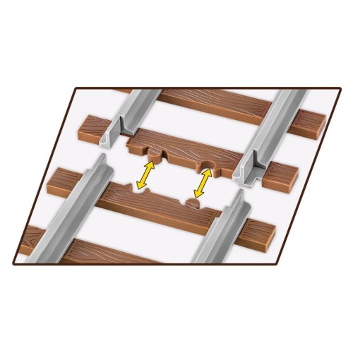 Конструктори Конструктор COBI Локомотив DRB Class 52 масштаб 1:35, 1723 деталі