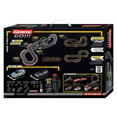 Автотреки Автотрек Carrera GO!!! Переслідування та гонка, довжина траси 5.3 м.
