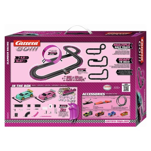 Автотреки Автотрек Carrera GO!!! Гламурні перегони, довжина траси 4.9 м.