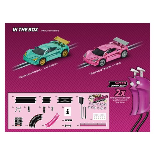 Автотреки Автотрек Carrera GO!!! Гламурні перегони, довжина траси 4.9 м.