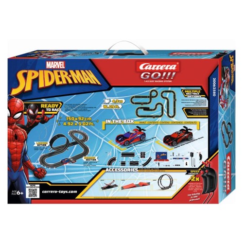 Автотреки Автотрек Carrera GO!!! Спайдермен-гонщик, довжина траси 4.9 м.