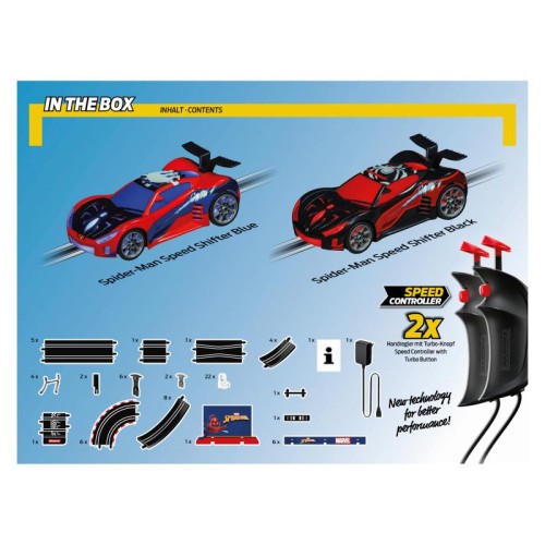 Автотреки Автотрек Carrera GO!!! Спайдермен-гонщик, довжина траси 4.9 м.