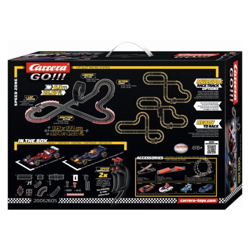 Автотреки Автотрек Carrera GO!!! Зона швидкості, довжина траси 6.3 м.