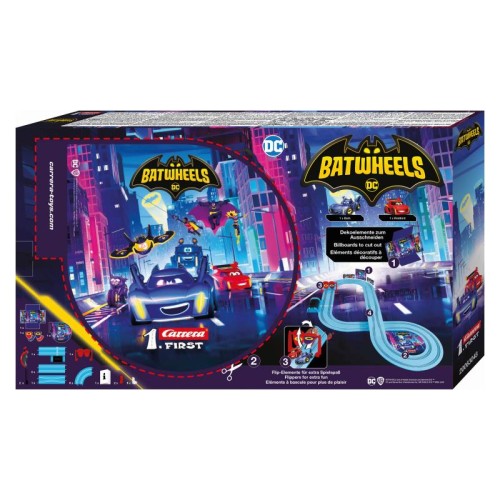 Автотреки Автотрек Carrera First Батвілс готові до руху, довжина траси 2.9 м.