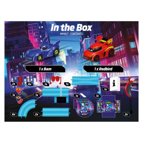 Автотреки Автотрек Carrera First Батвілс готові до руху, довжина траси 2.9 м.