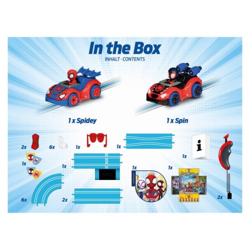 Автотреки Автотрек Carrera First Спайді - Вперед, Спайді, вперед!, довжина траси 2.9 м.