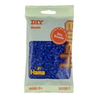 Термомозаїка HAMA Набір синіх БІО намистин MIDI 5+, 1000шт