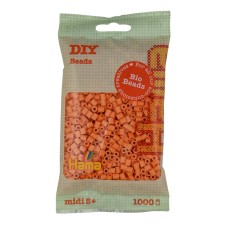 Термомозаїка HAMA Набір світло-абрикосових БІО намистин MIDI 5+, 1000шт