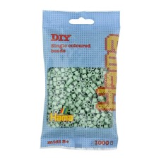 Термомозаїка HAMA Набір сіро-зелених намістин Midi 5+, 1000шт