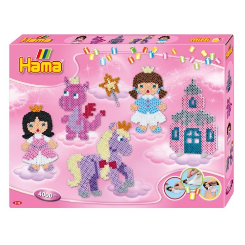 Мозаїка Термомозаїка HAMA Великий набір Фантастичні розваги Midi 5+