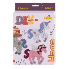 Термомозаїка HAMA Великий набір Казкові коні Midi 5+