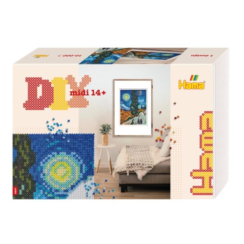 Мозаїка Термомозаїка HAMA Великий набір Мистецтво ван Гог Midi 5+