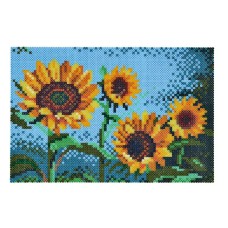 Термомозаїка HAMA Великий набір Мистецтво Соняшники Midi 5+