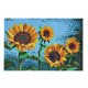 Мозаїка Термомозаїка HAMA Великий набір Мистецтво Соняшники Midi 5+